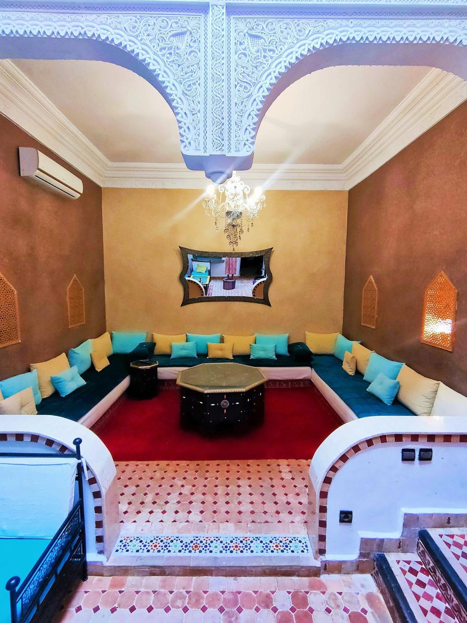 Riad Zahra Marrakech Piscine Marrakesh Bagian luar foto