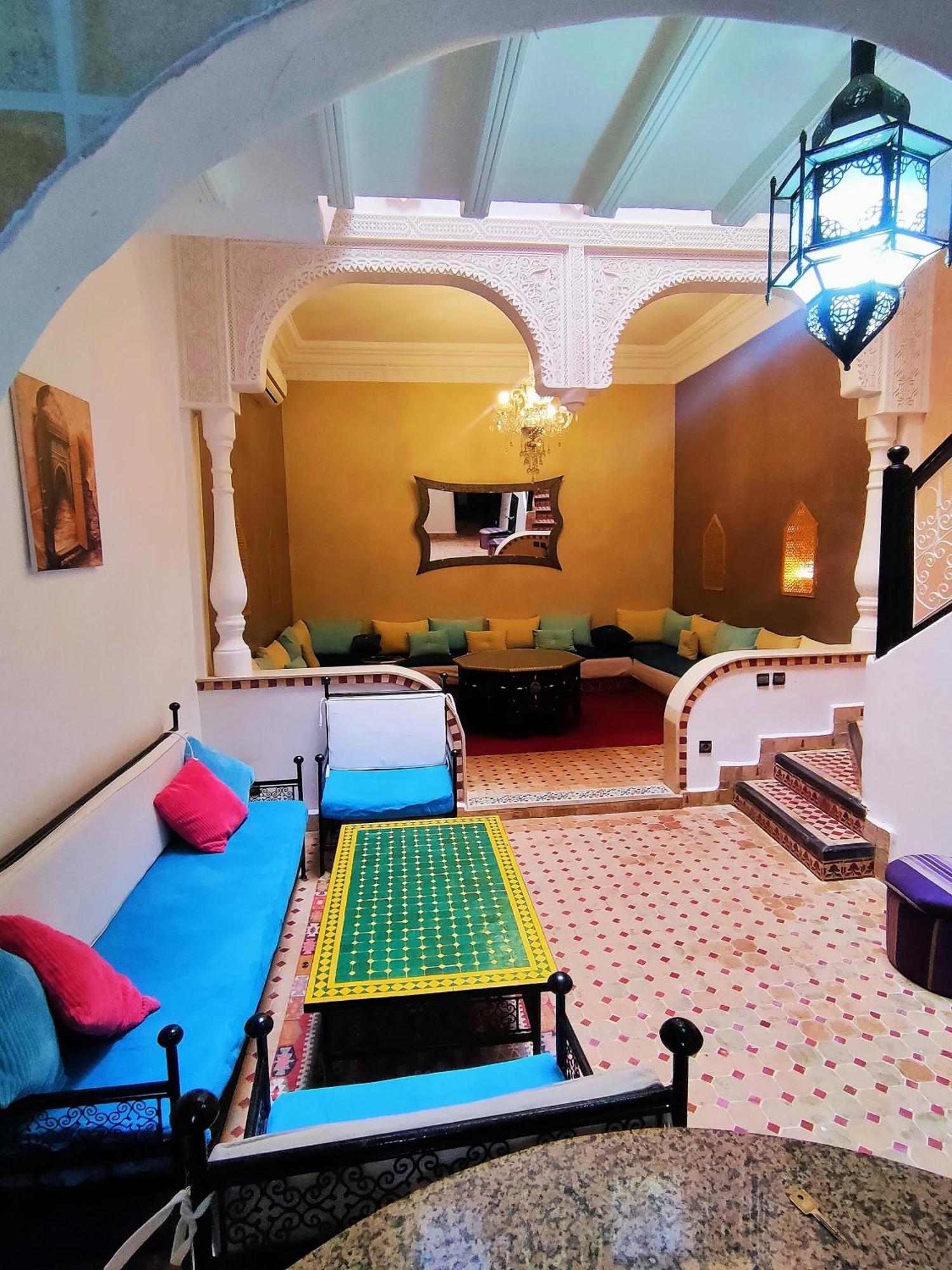 Riad Zahra Marrakech Piscine Marrakesh Bagian luar foto