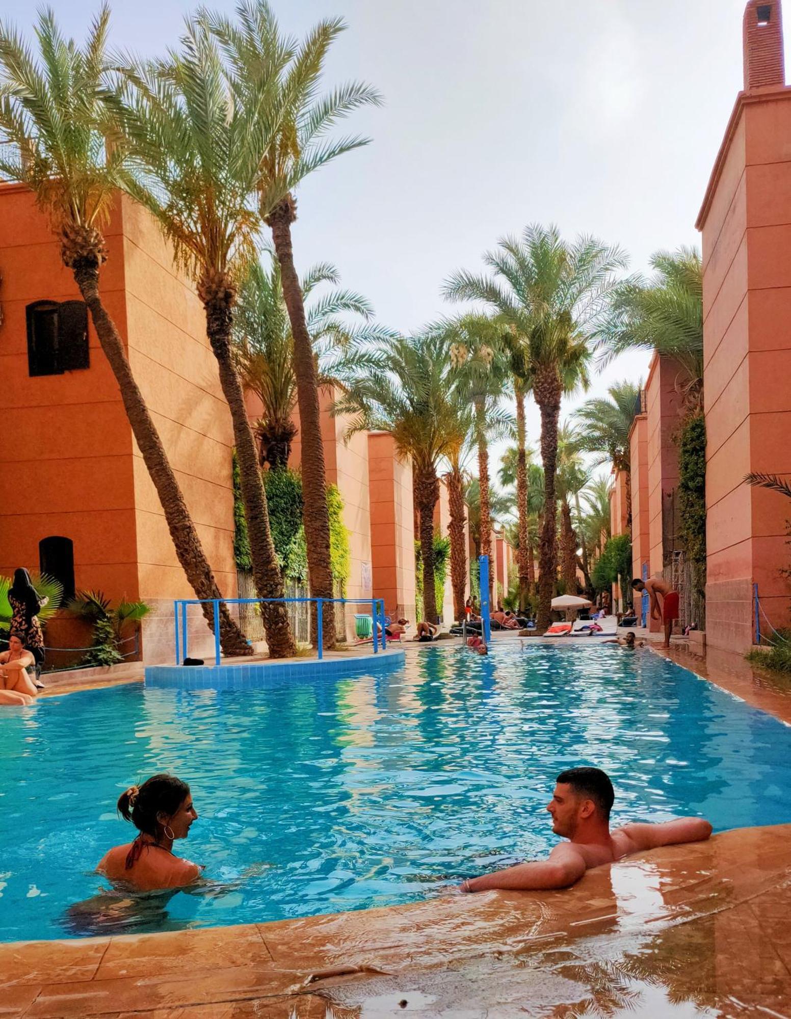 Riad Zahra Marrakech Piscine Marrakesh Bagian luar foto